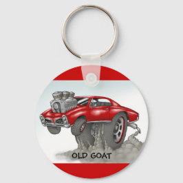 Llavero Cadena de teclas de la cabra antigua