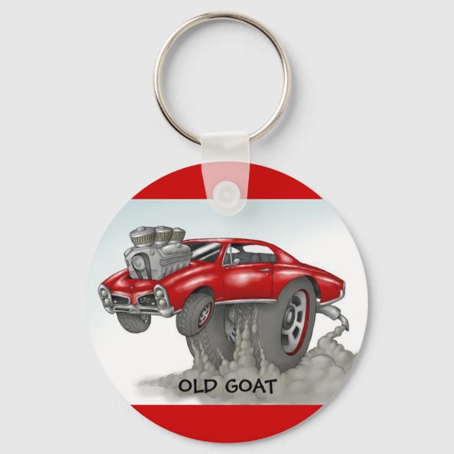 Llavero Cadena de teclas de la cabra antigua (Anverso)