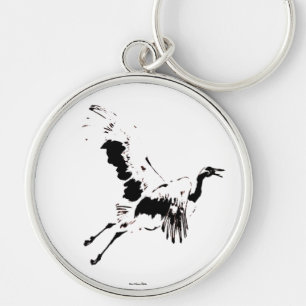 Llavero Cadena de teclas de la grúa volante