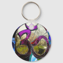 Cadena de teclas de la rueda Om