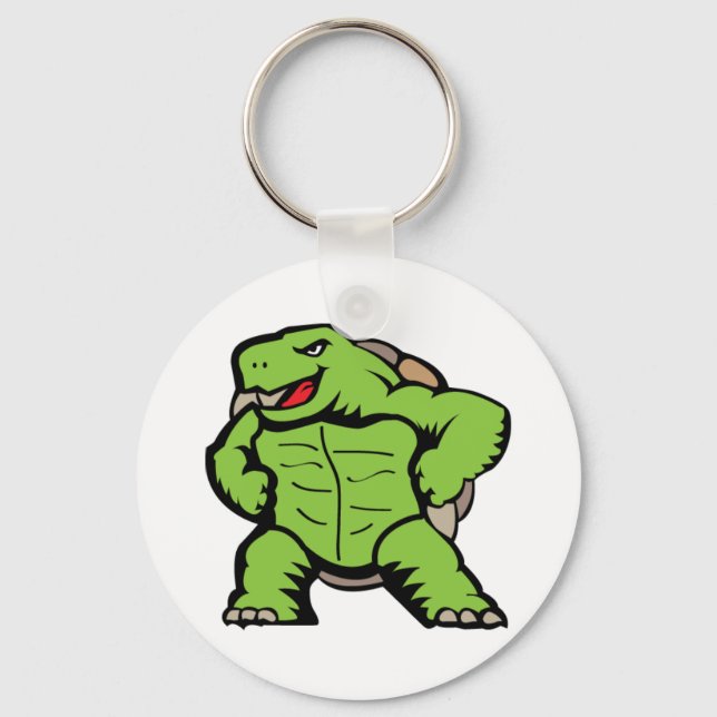 Llavero Cadena de teclas de la tortuga (Anverso)