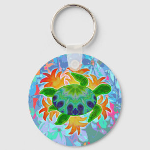 Llavero Cadena de teclas de la tortuga de llama