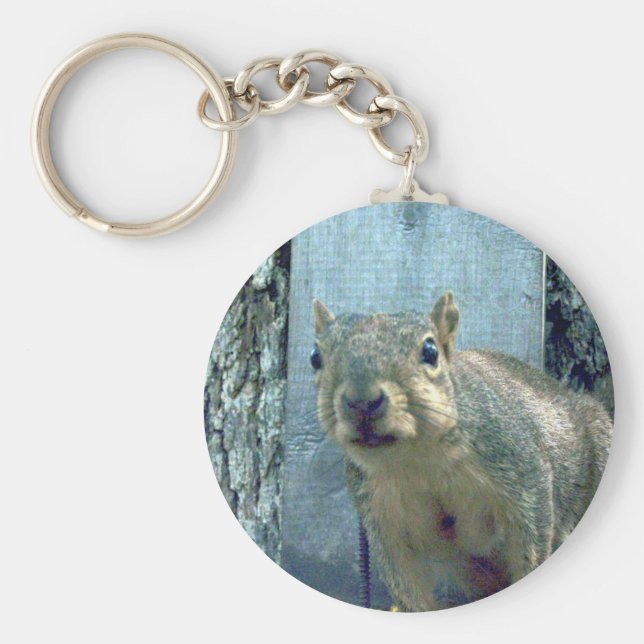 Llavero Cadena de teclas de las ardillas (Frente)