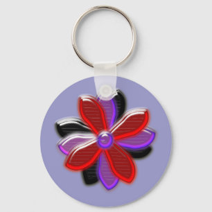 Llavero Cadena de teclas de las flores de la margarita bri
