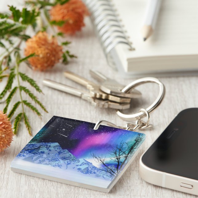 Llavero Cadena de teclas de las luces de invierno (Frente Derecha)