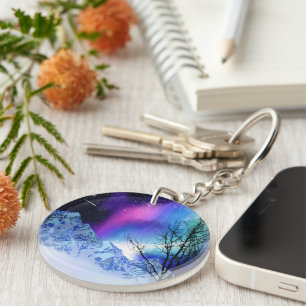 Llavero Cadena de teclas de las luces de invierno