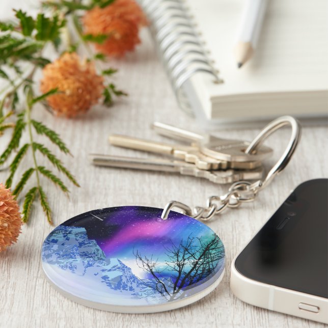 Llavero Cadena de teclas de las luces de invierno (Frente Derecha)