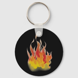 Llavero Cadena de teclas de llama