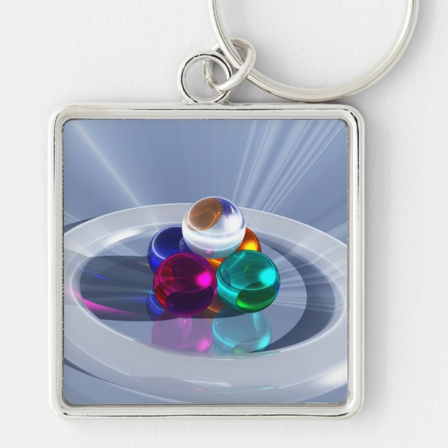 Llavero Cadena de teclas de luz de corte (Frente)