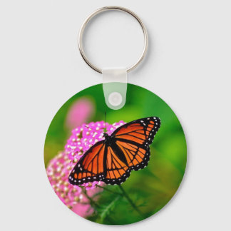 Llavero Cadena de teclas de mariposa