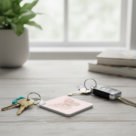 Llavero Cadena de teclas de mariposa