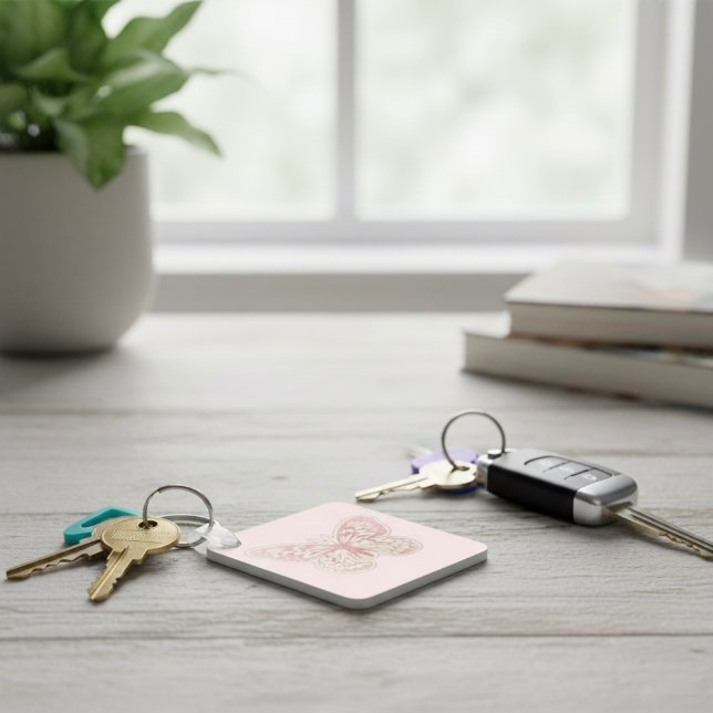 Llavero Cadena de teclas de mariposa (Subido por el creador)