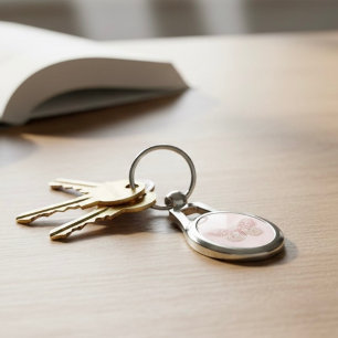 Llavero Cadena de teclas de mariposa