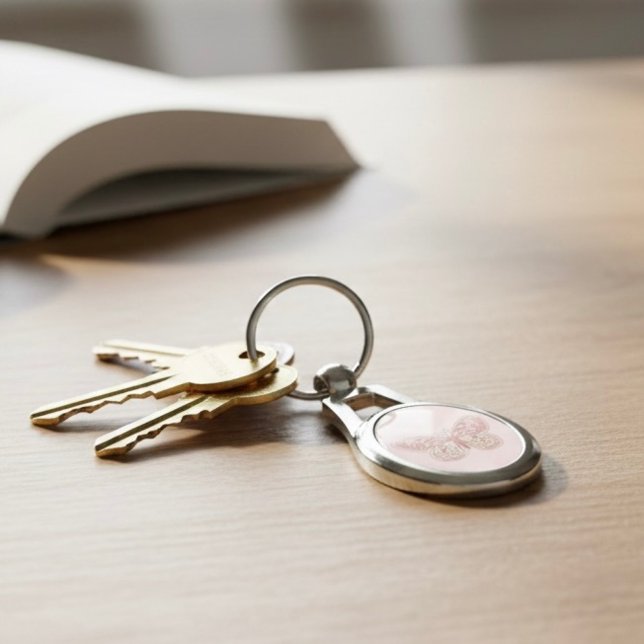 Llavero Cadena de teclas de mariposa (Subido por el creador)