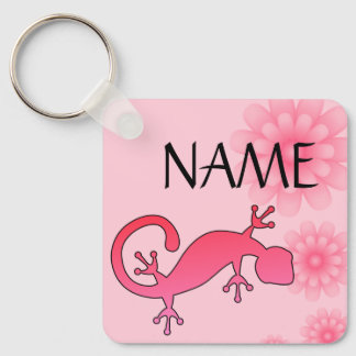 Llavero Cadena de teclas de nombre personalizado Gecko ros