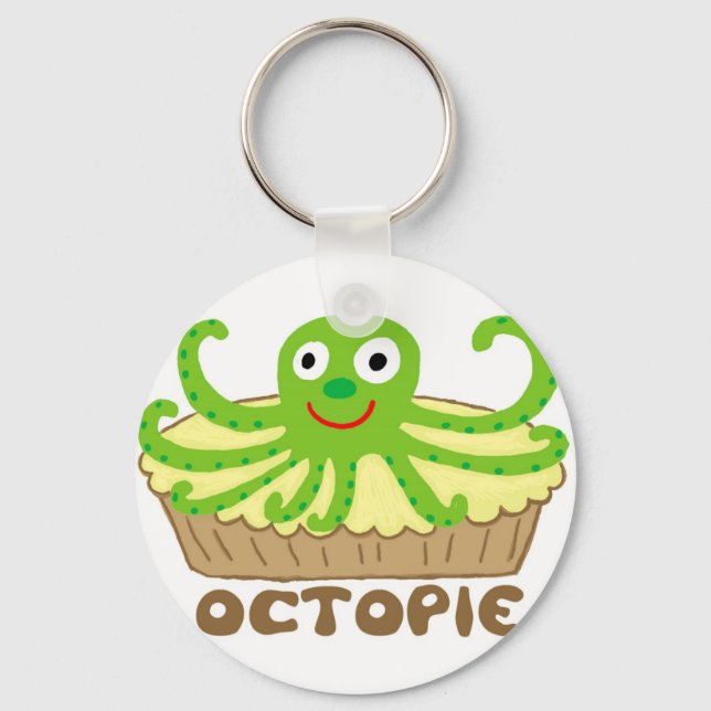Llavero cadena de teclas de octopie (Anverso)