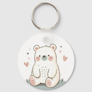 Llavero Cadena de teclas de Oso Cuto - Accesorio para anim