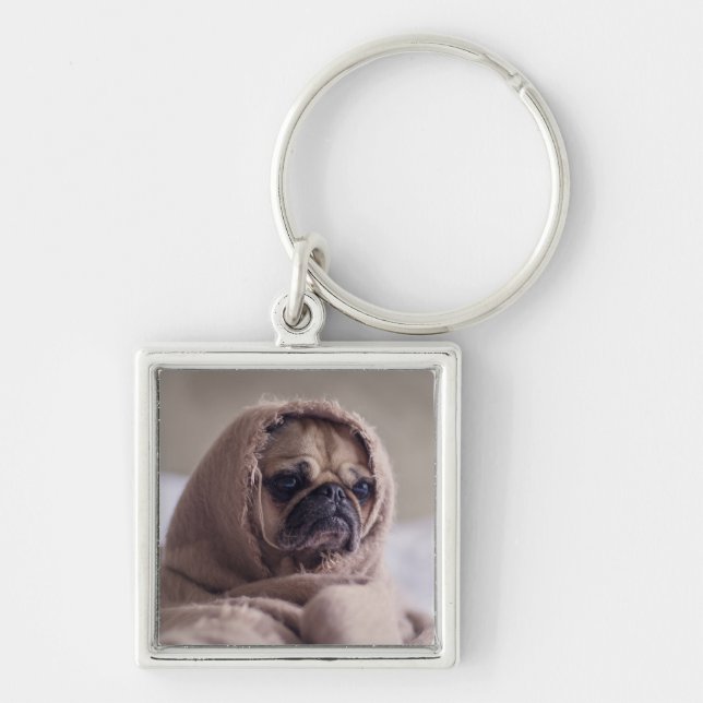 Llavero Cadena de teclas de perro 3 (Frente)