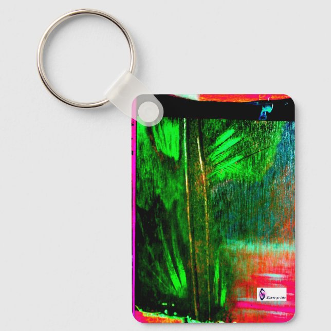 Llavero Cadena de teclas de pluma por GStuller (Anverso)