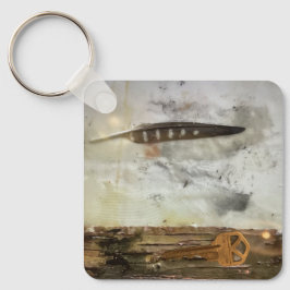 Llavero Cadena de teclas de plumas y teclas