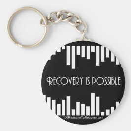 Llavero Cadena de teclas de redondeo de bandas