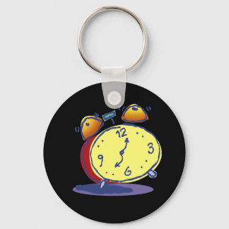 Llavero Cadena de teclas de reloj de alarma