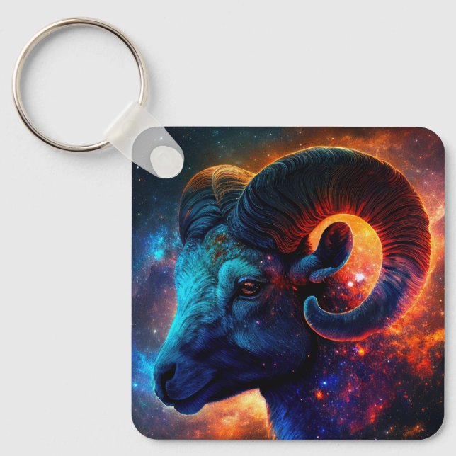 Llavero Cadena de teclas de señas de estrella auríaca (Anverso)