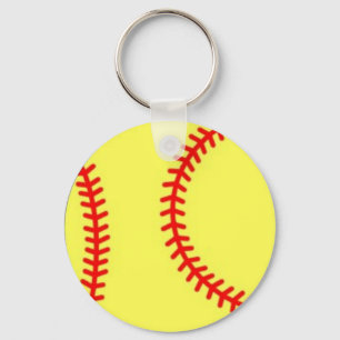 Llavero Cadena de teclas de Softbol