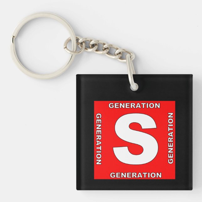 Llavero Cadena de teclas de Super Ager (Frente)