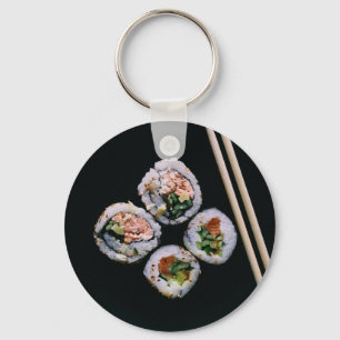 Llavero Cadena de teclas de sushi