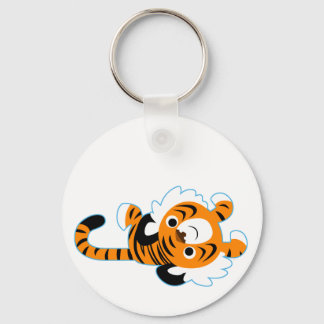 Llavero Cadena de teclas de tigre fácil y Personalizado