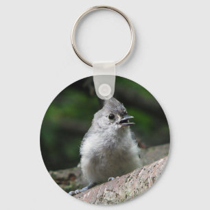 Llavero Cadena de teclas de Titmouse (ratón) en curva