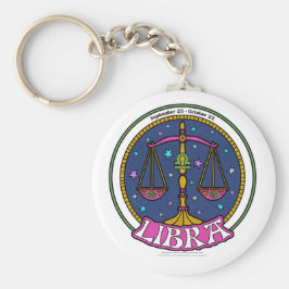 Llavero Cadena de teclas del botón básico de la libra NP d