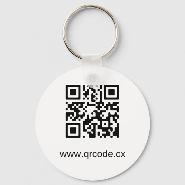 Llavero Cadena de teclas del botón básico del personalizad (Anverso)