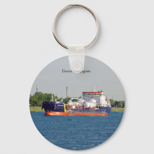 Llavero Cadena de teclas del botón Damia Desgagnes