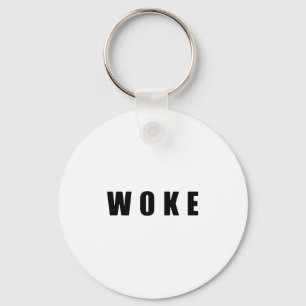 Llavero Cadena de teclas del botón "WOKE" (BRIGHT)