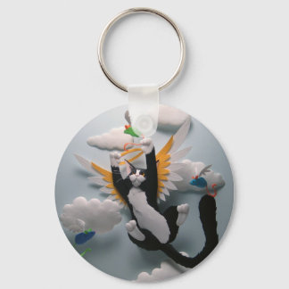 Llavero Cadena de teclas del cielo del gato