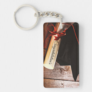 Llavero Cadena de teclas del personalizado de graduación