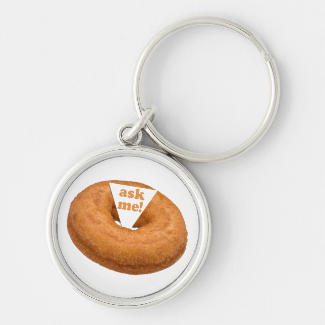 Llavero Cadena de teclas del personalizado del humor de do (Frente)