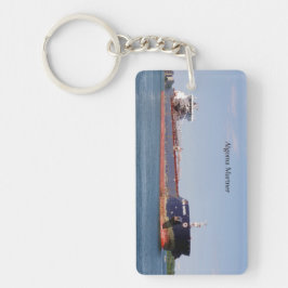 Llavero Cadena de teclas del rectángulo de Algoma Mariner