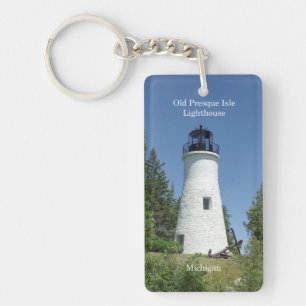 Llavero Cadena de teclas del rectángulo del faro del casco