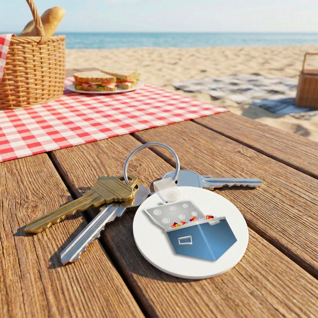 Llavero Cadena de teclas del refrigerador de hielo (Subido por el creador)