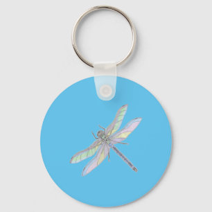 Llavero Cadena de teclas DRAGONFLY (azul)