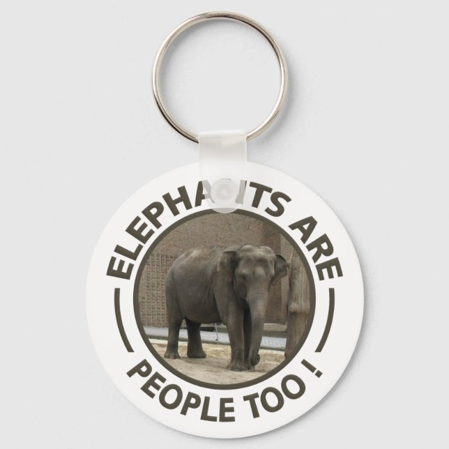 Llavero Cadena de teclas ELEPHANTS (Anverso)