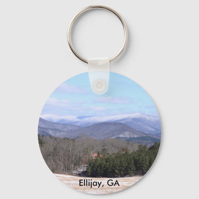 Llavero Cadena de teclas - Ellijay, GA (Anverso)