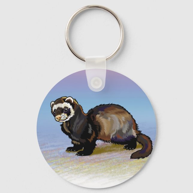 Llavero cadena de teclas ferret (Anverso)