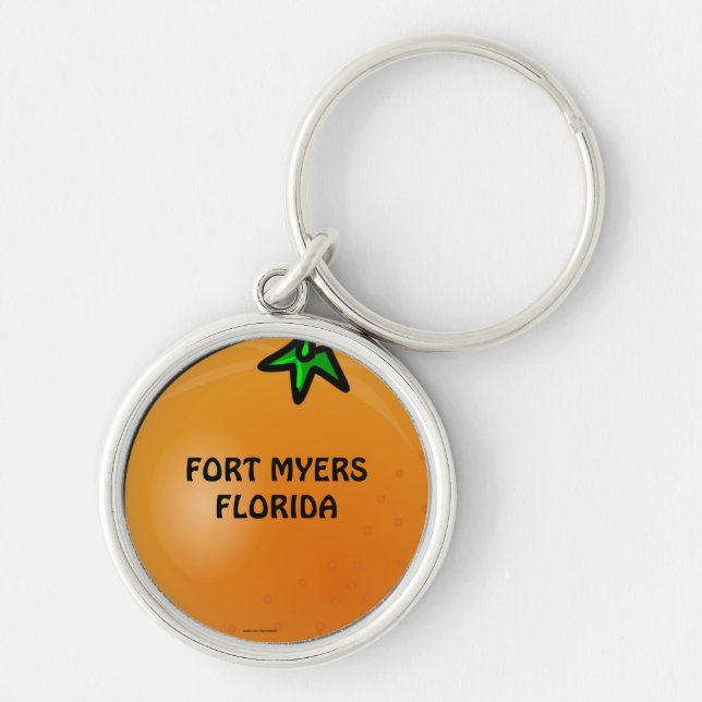 Llavero Cadena de teclas "Fort Myers, Florida" (Frente)