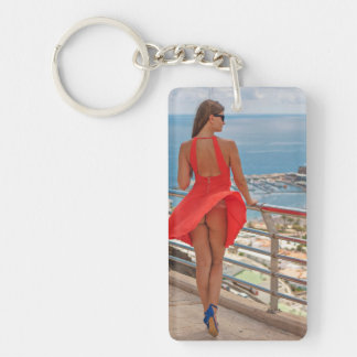 Llavero Cadena de teclas fotográficas para vacaciones de W