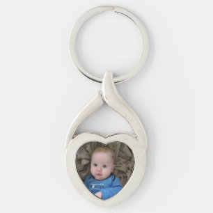 Llavero Cadena de teclas fotográficas personalizadas Baby 