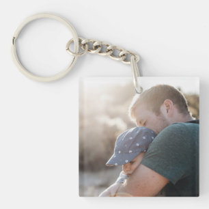 Llavero Cadena de teclas fotográficas personalizadas del m